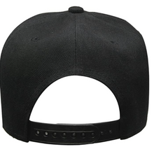 Load image into Gallery viewer, CUSTOM BLACK SNAPBACK HAT
